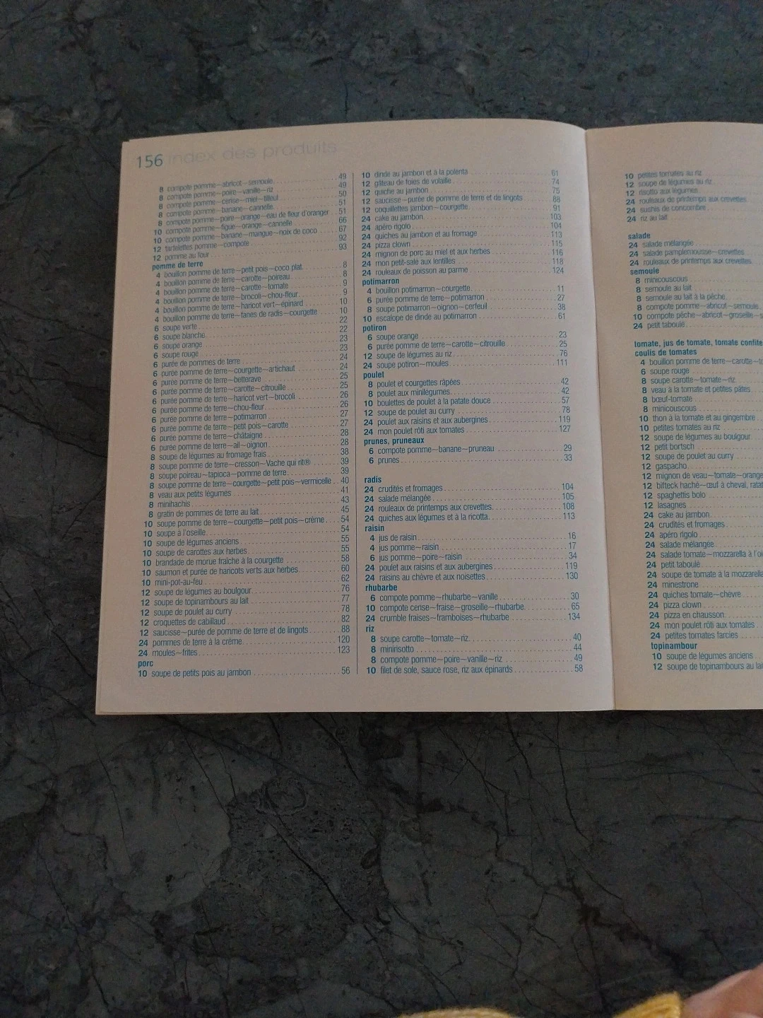 Livro de receitas "mes petits plat pour bébé" – photo 11